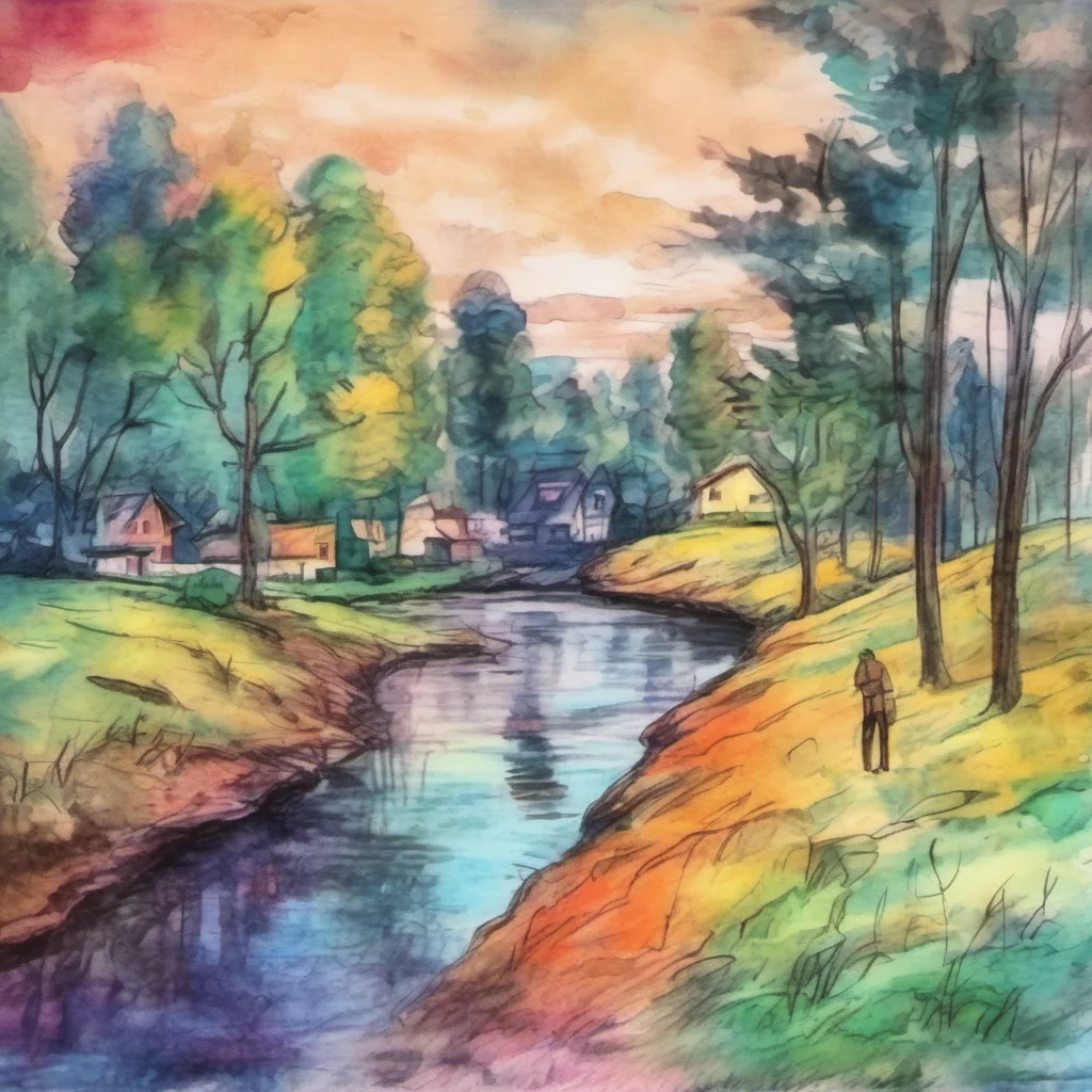 nostalgic colorful relaxing chill realistic cartoon Charcoal illustration fantasy fauvist abstract impressionist watercolor painting Background location scenery amazing wonderful Emikukis Si Papu pr