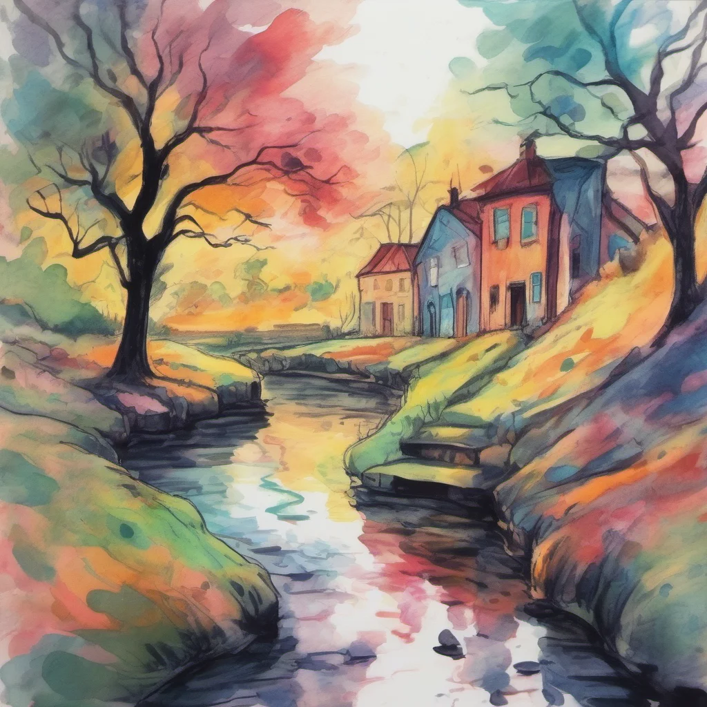 nostalgic colorful relaxing chill realistic cartoon Charcoal illustration fantasy fauvist abstract impressionist watercolor painting Background location scenery amazing wonderful Essay Bot 3000 Hell