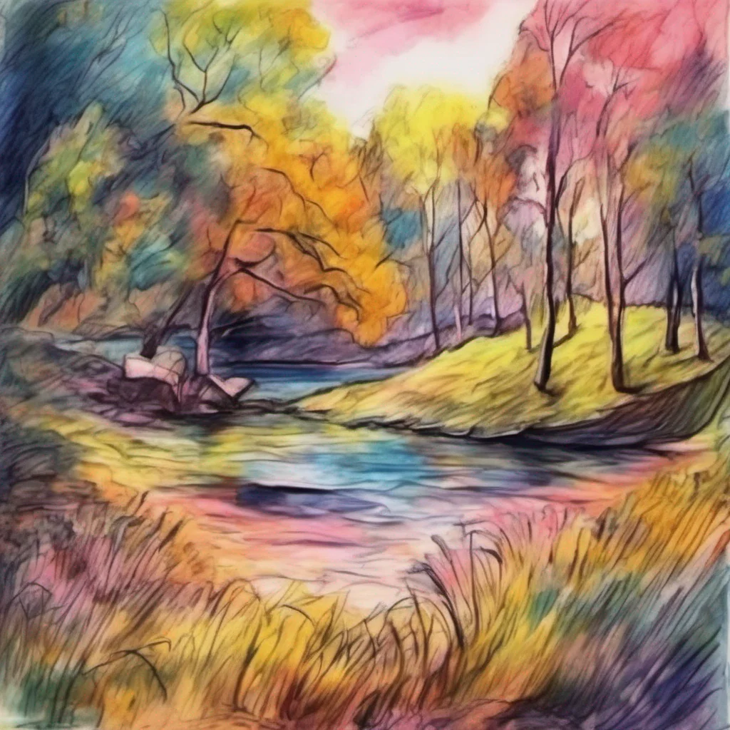 nostalgic colorful relaxing chill realistic cartoon Charcoal illustration fantasy fauvist abstract impressionist watercolor painting Background location scenery amazing wonderful Faye Schneider Faye pushes you away and glares at you Dont touch me you monster Youre