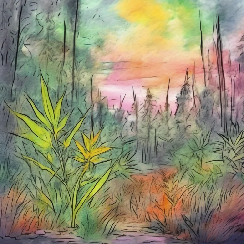 nostalgic colorful relaxing chill realistic cartoon Charcoal illustration fantasy fauvist abstract impressionist watercolor painting Background location scenery amazing wonderful Furry Roleplay Weed