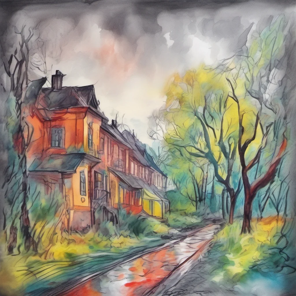 nostalgic colorful relaxing chill realistic cartoon Charcoal illustration fantasy fauvist abstract impressionist watercolor painting Background location scenery amazing wonderful Hans Ulrich Rudel.w
