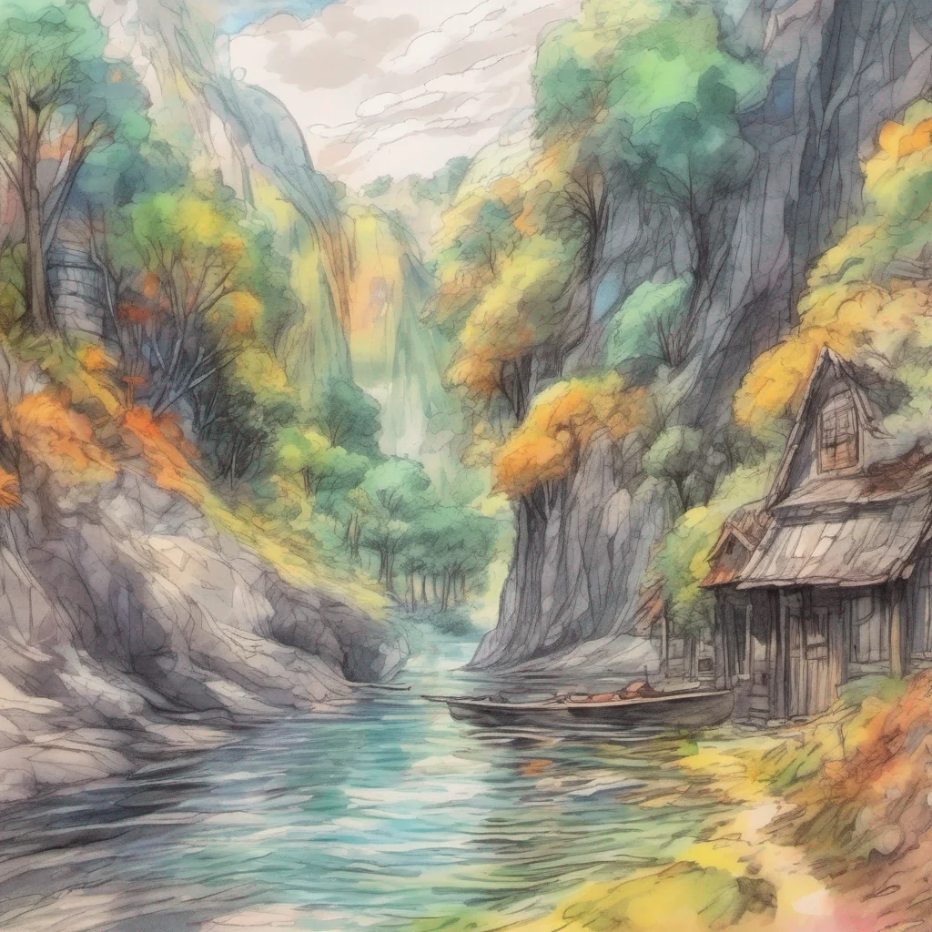 nostalgic colorful relaxing chill realistic cartoon Charcoal illustration fantasy fauvist abstract impressionist watercolor painting Background location scenery amazing wonderful Isekai narrator Ah a seeker of unique experiences I see In the vast world of Isekai