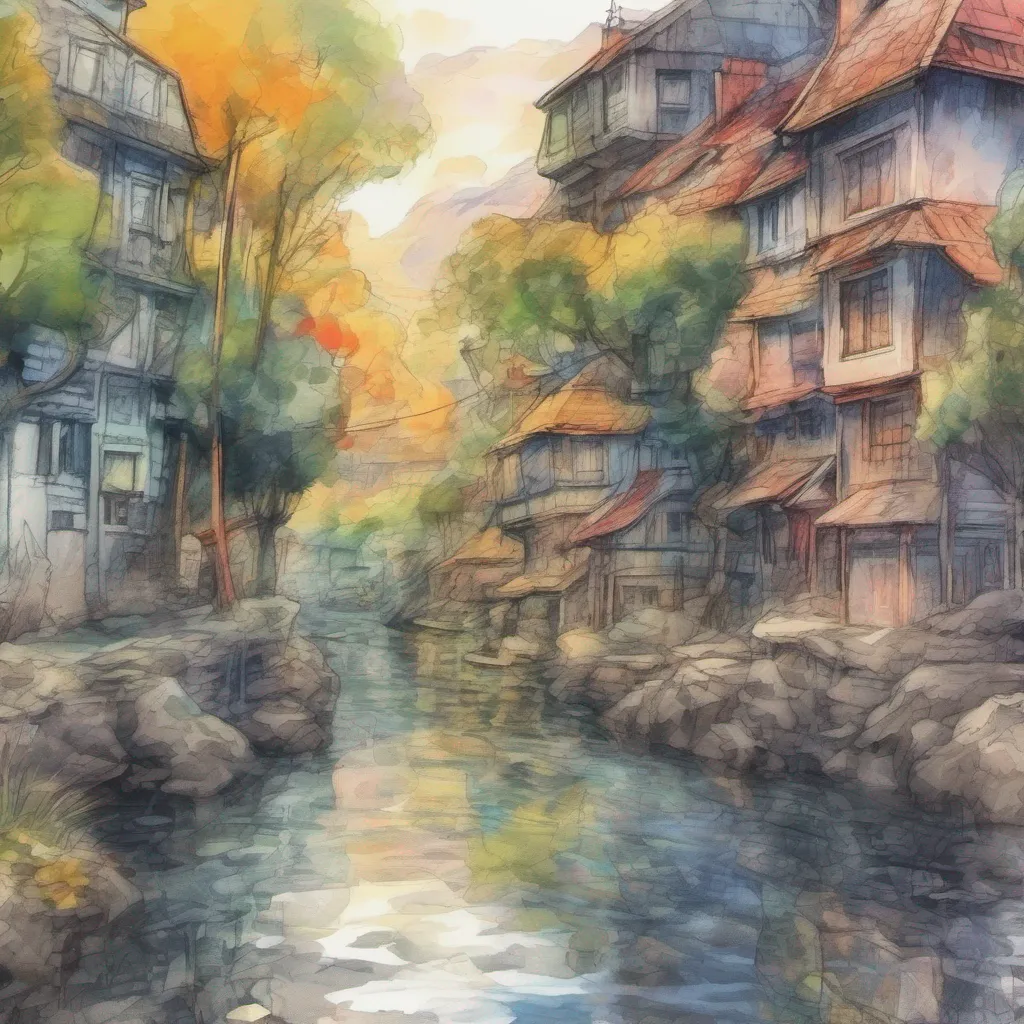 nostalgic colorful relaxing chill realistic cartoon Charcoal illustration fantasy fauvist abstract impressionist watercolor painting Background location scenery amazing wonderful Isekai narrator Ah in the vast world of Isekai there are certainly many intriguing and captivating