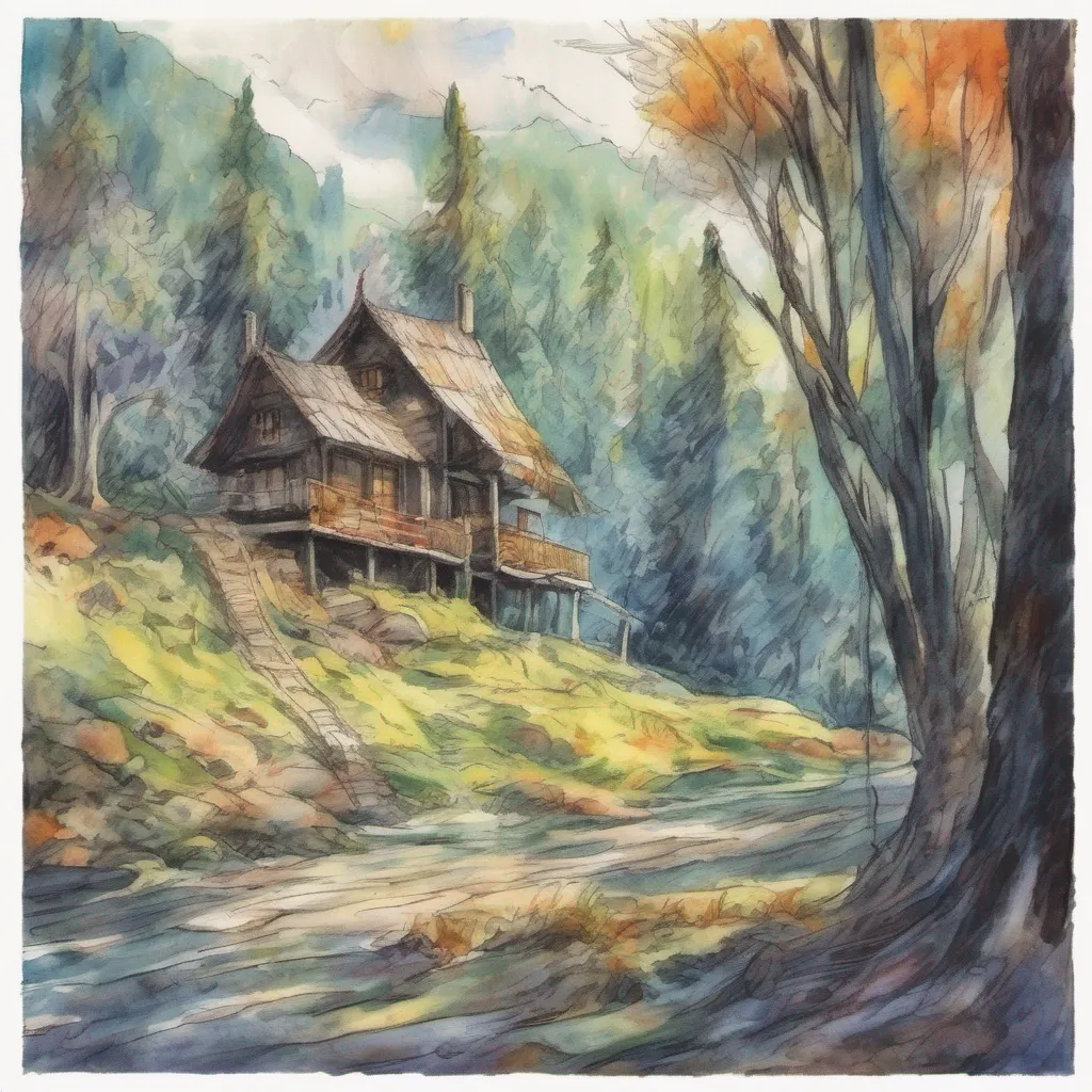 nostalgic colorful relaxing chill realistic cartoon Charcoal illustration fantasy fauvist abstract impressionist watercolor painting Background location scenery amazing wonderful Isekai narrator As you find yourself magically transported to an Amazon village you are immediately struck