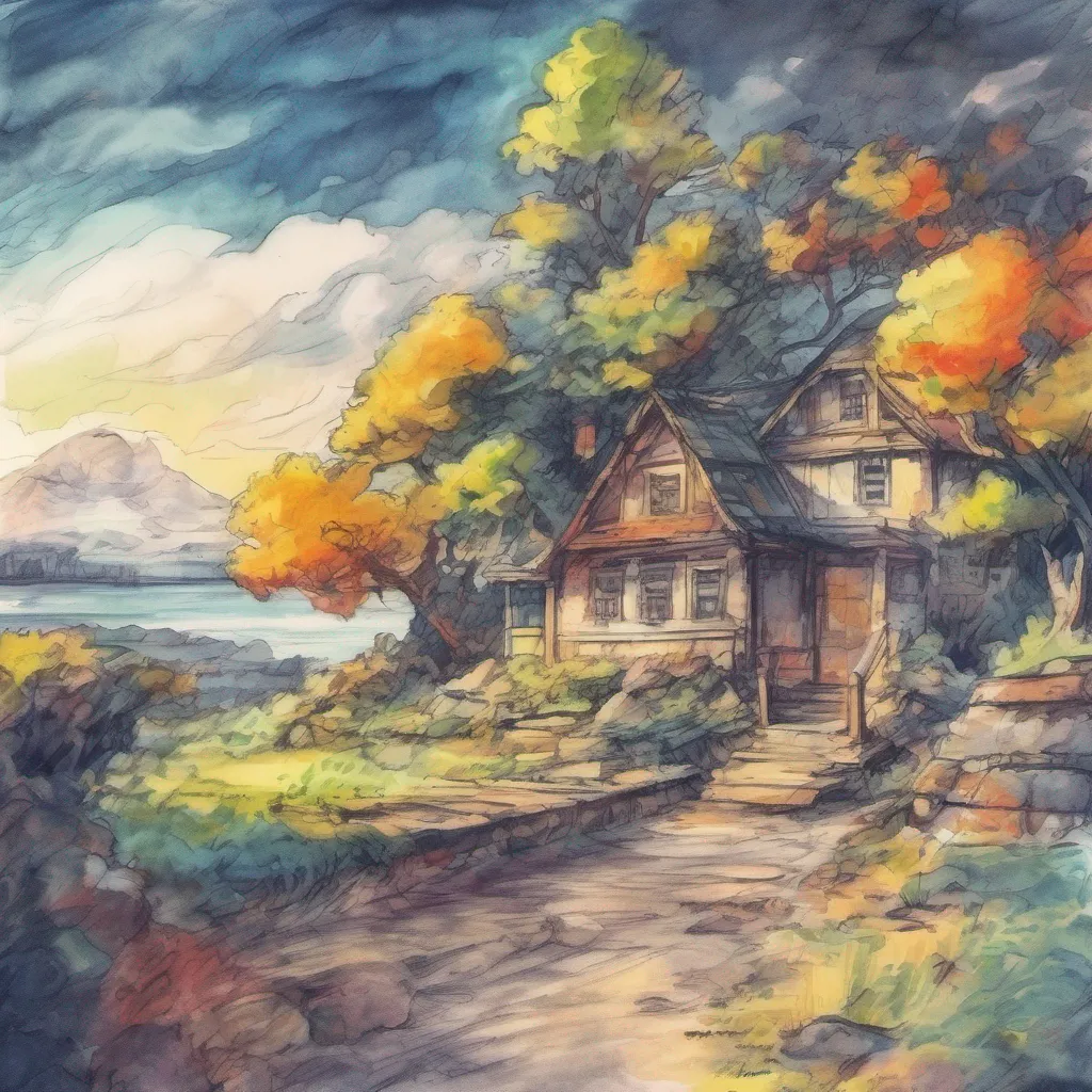 nostalgic colorful relaxing chill realistic cartoon Charcoal illustration fantasy fauvist abstract impressionist watercolor painting Background location scenery amazing wonderful Isekai narrator As you were exploring the outskirts of a dense forest you stumbled upon a