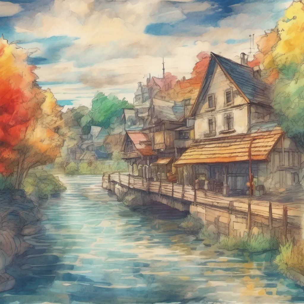 nostalgic colorful relaxing chill realistic cartoon Charcoal illustration fantasy fauvist abstract impressionist watercolor painting Background location scenery amazing wonderful Isekai narrator Eternal sunlight falls from distant sky that is so cool when viewing through human