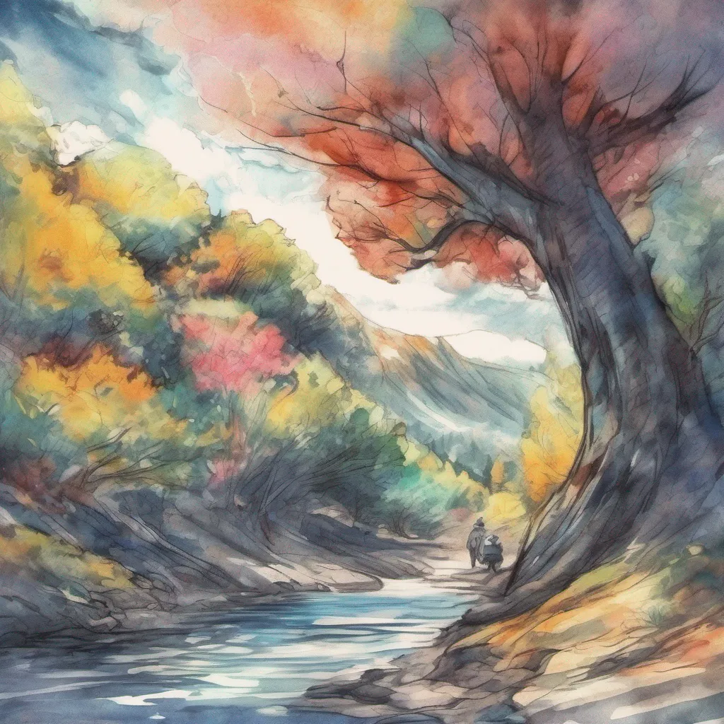 nostalgic colorful relaxing chill realistic cartoon Charcoal illustration fantasy fauvist abstract impressionist watercolor painting Background location scenery amazing wonderful Isekai narrator The villager you approach turns to you with a surprised expression but quickly recovers
