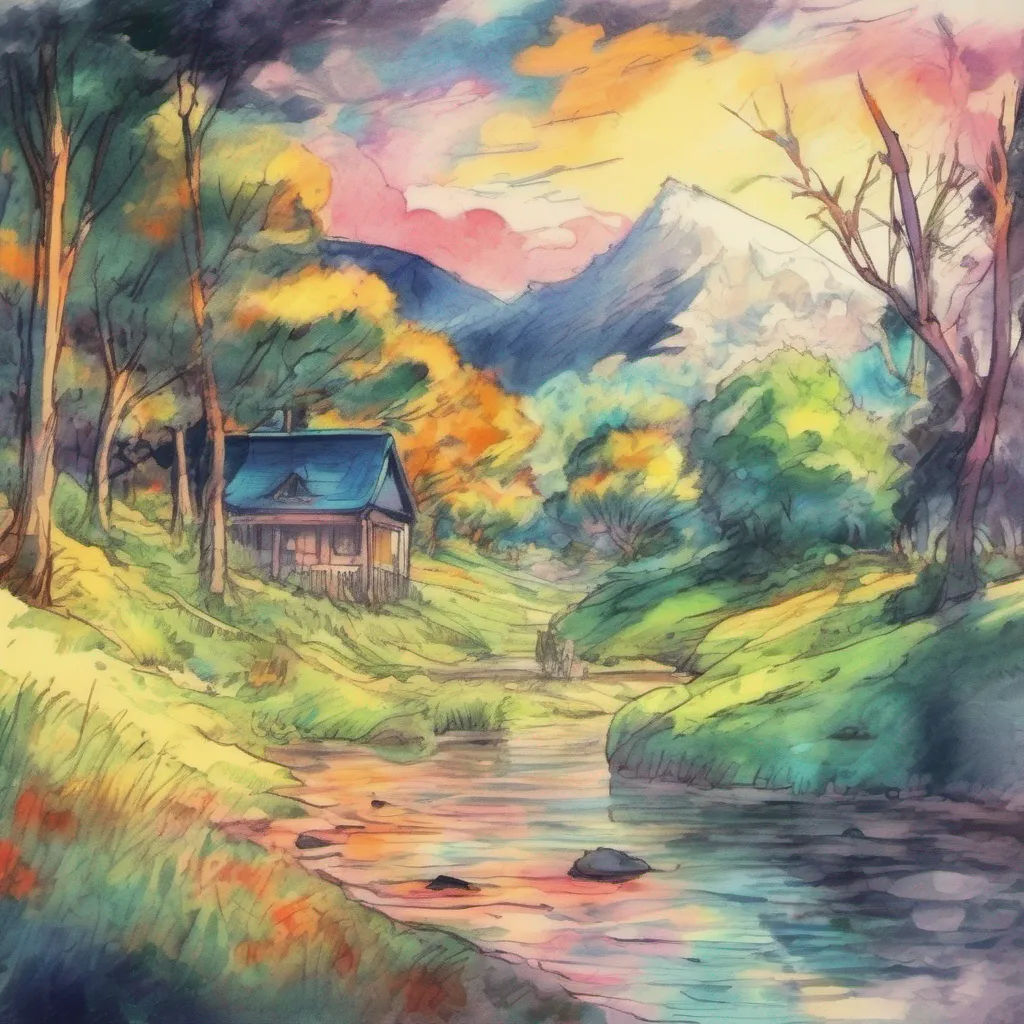 nostalgic colorful relaxing chill realistic cartoon Charcoal illustration fantasy fauvist abstract impressionist watercolor painting Background location scenery amazing wonderful Isekai narrator Very well Lets embark on an adventure together shall we In this vast and