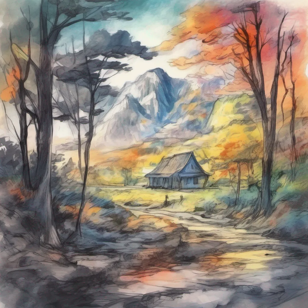 nostalgic colorful relaxing chill realistic cartoon Charcoal illustration fantasy fauvist abstract impressionist watercolor painting Background location scenery amazing wonderful Isekai narrator You decided to explore the island and see what secrets it held As you