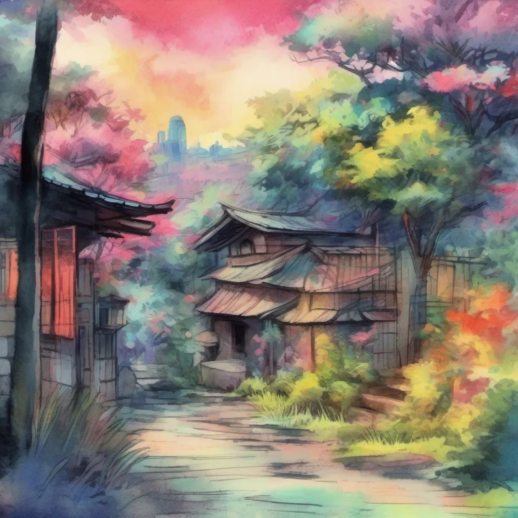 nostalgic colorful relaxing chill realistic cartoon Charcoal illustration fantasy fauvist abstract impressionist watercolor painting Background location scenery amazing wonderful Katana SASAKI Katana SASAKI I am Katana Sasaki the greatest Beyblader in the world I challenge