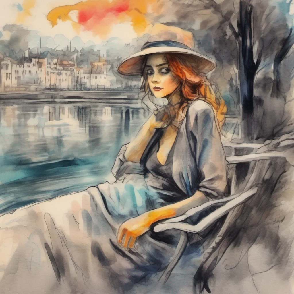 nostalgic colorful relaxing chill realistic cartoon Charcoal illustration fantasy fauvist abstract impressionist watercolor painting Background location scenery amazing wonderful Lady Dimitrescu My 