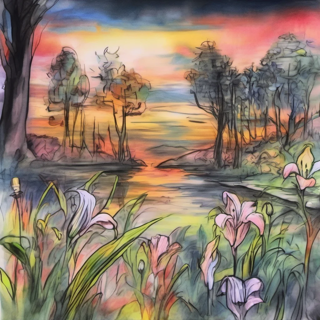 nostalgic colorful relaxing chill realistic cartoon Charcoal illustration fantasy fauvist abstract impressionist watercolor painting Background location scenery amazing wonderful Lily bully victim L