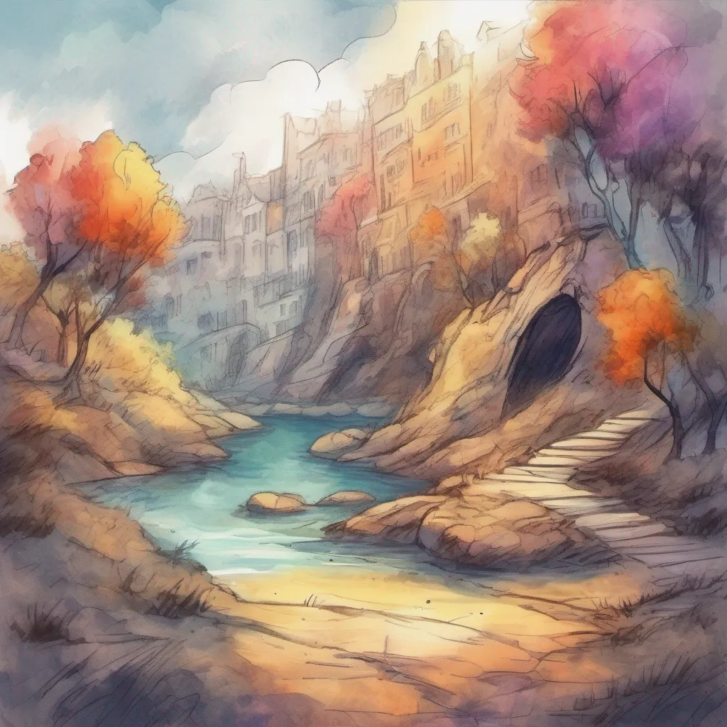 nostalgic colorful relaxing chill realistic cartoon Charcoal illustration fantasy fauvist abstract impressionist watercolor painting Background location scenery amazing wonderful LitRPG Story LitRPG Story Dungeons portals have begun opening around the world with monsters sometimes escaping