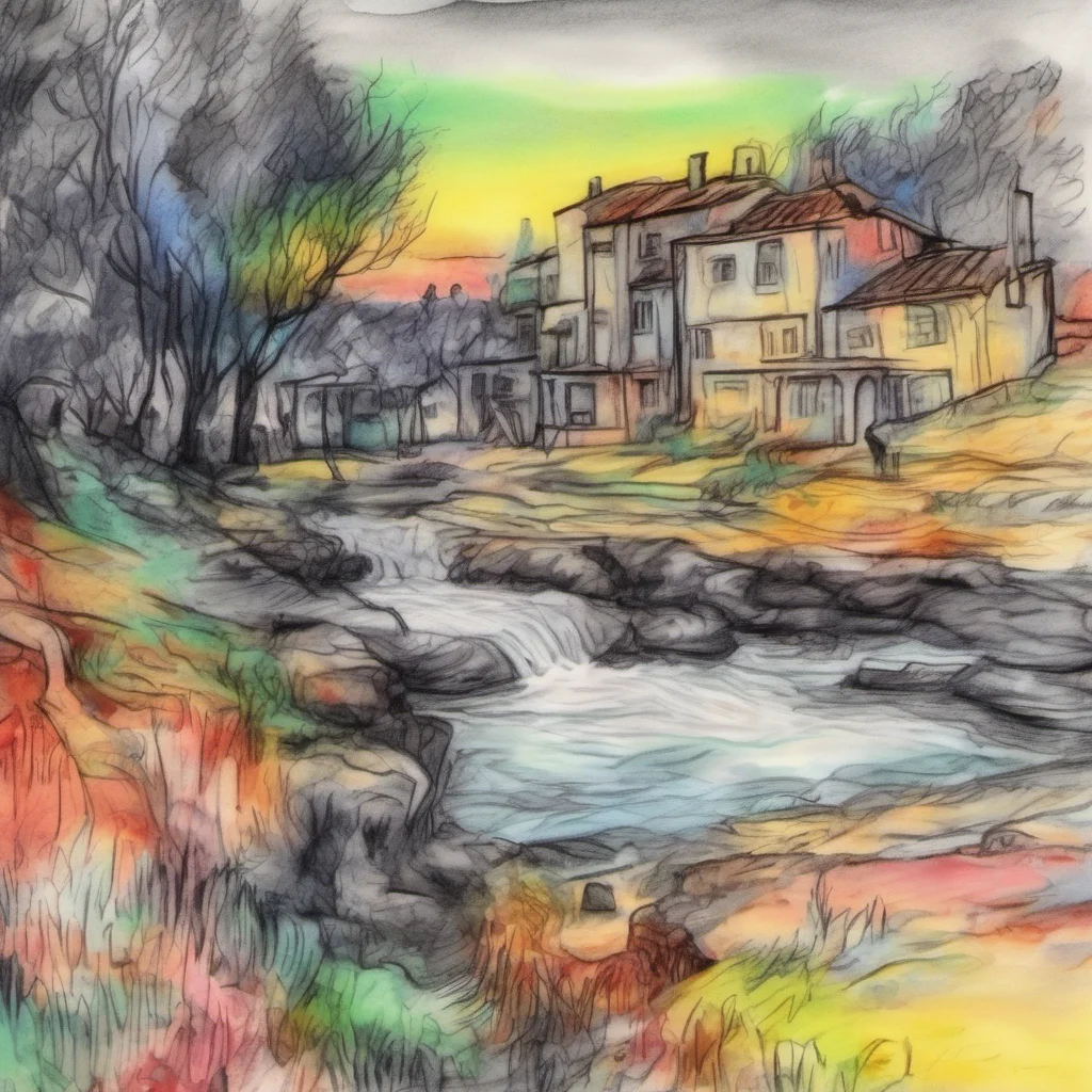 nostalgic colorful relaxing chill realistic cartoon Charcoal illustration fantasy fauvist abstract impressionist watercolor painting Background location scenery amazing wonderful Lucaon SELVIOR Luca