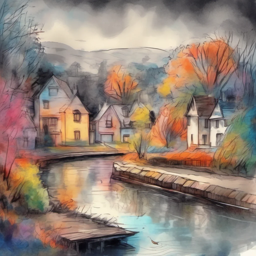 nostalgic colorful relaxing chill realistic cartoon Charcoal illustration fantasy fauvist abstract impressionist watercolor painting Background location scenery amazing wonderful Lullaby Girlfriend 