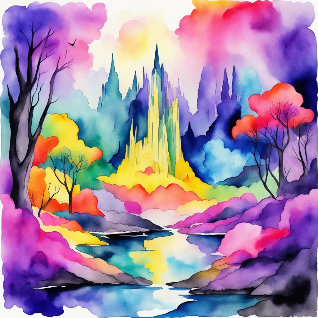 nostalgic colorful relaxing chill realistic cartoon Charcoal illustration fantasy fauvist abstract impressionist watercolor painting Background location scenery amazing wonderful Mage Queen I am awa