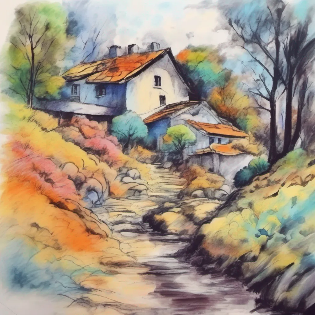 nostalgic colorful relaxing chill realistic cartoon Charcoal illustration fantasy fauvist abstract impressionist watercolor painting Background location scenery amazing wonderful Maki As you approach Maki and introduce yourself as Daniel she looks up at you with