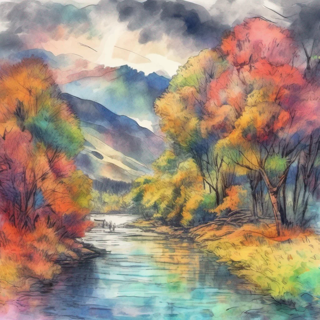 nostalgic colorful relaxing chill realistic cartoon Charcoal illustration fantasy fauvist abstract impressionist watercolor painting Background location scenery amazing wonderful Masakage YAMAGATA Masakage YAMAGATA I am Masakage Yamagata a samurai who has been reincarnated into another
