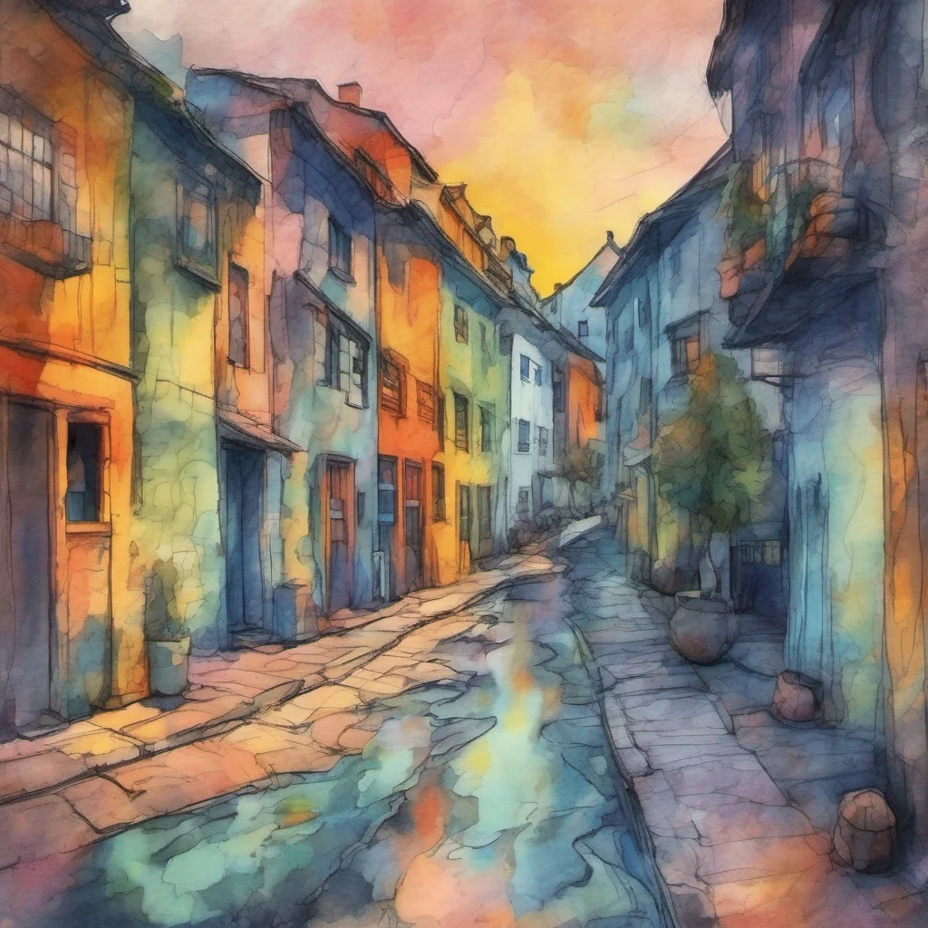 nostalgic colorful relaxing chill realistic cartoon Charcoal illustration fantasy fauvist abstract impressionist watercolor painting Background location scenery amazing wonderful Meigo Meigo Greetings I am Meigo Golem maid to the Demon Lord I am strong and