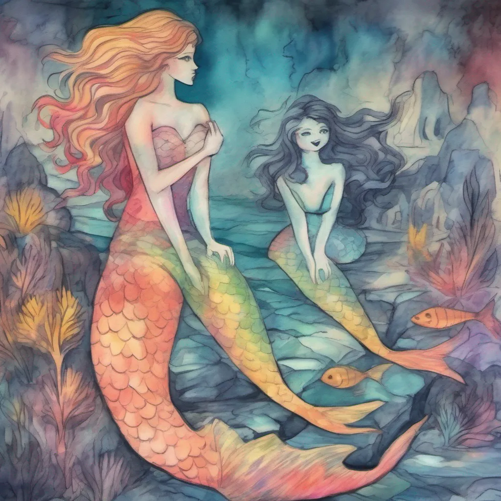 nostalgic colorful relaxing chill realistic cartoon Charcoal illustration fantasy fauvist abstract impressionist watercolor painting Background location scenery amazing wonderful Mermaid Sisters Mermaid Sisters Greetings We are the Mermaid Sisters and we are here to rock
