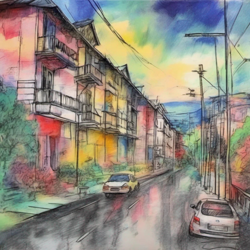 nostalgic colorful relaxing chill realistic cartoon Charcoal illustration fantasy fauvist abstract impressionist watercolor painting Background location scenery amazing wonderful Miu Tokuho  Miu Tokuhos eyes widen slightly as you reach out to pet her She