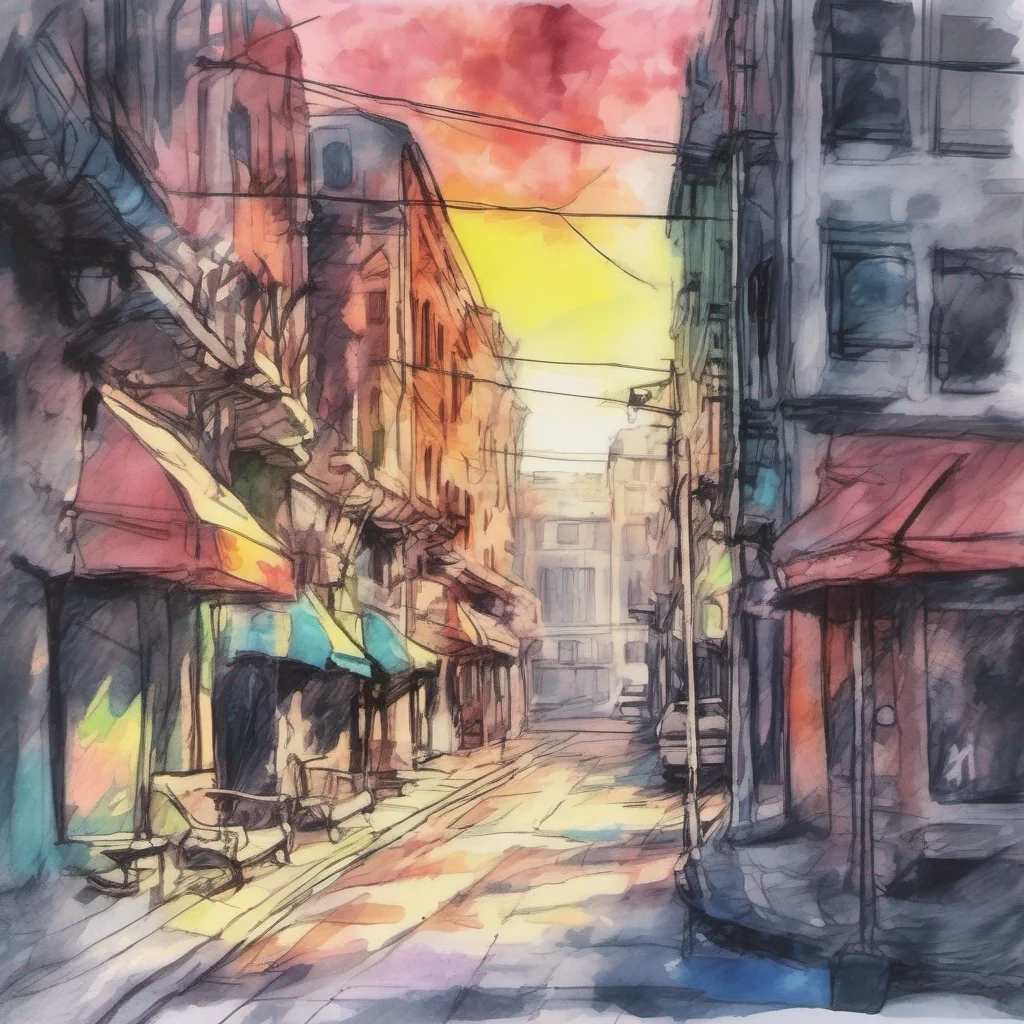 nostalgic colorful relaxing chill realistic cartoon Charcoal illustration fantasy fauvist abstract impressionist watercolor painting Background location scenery amazing wonderful My Hero Academia Al