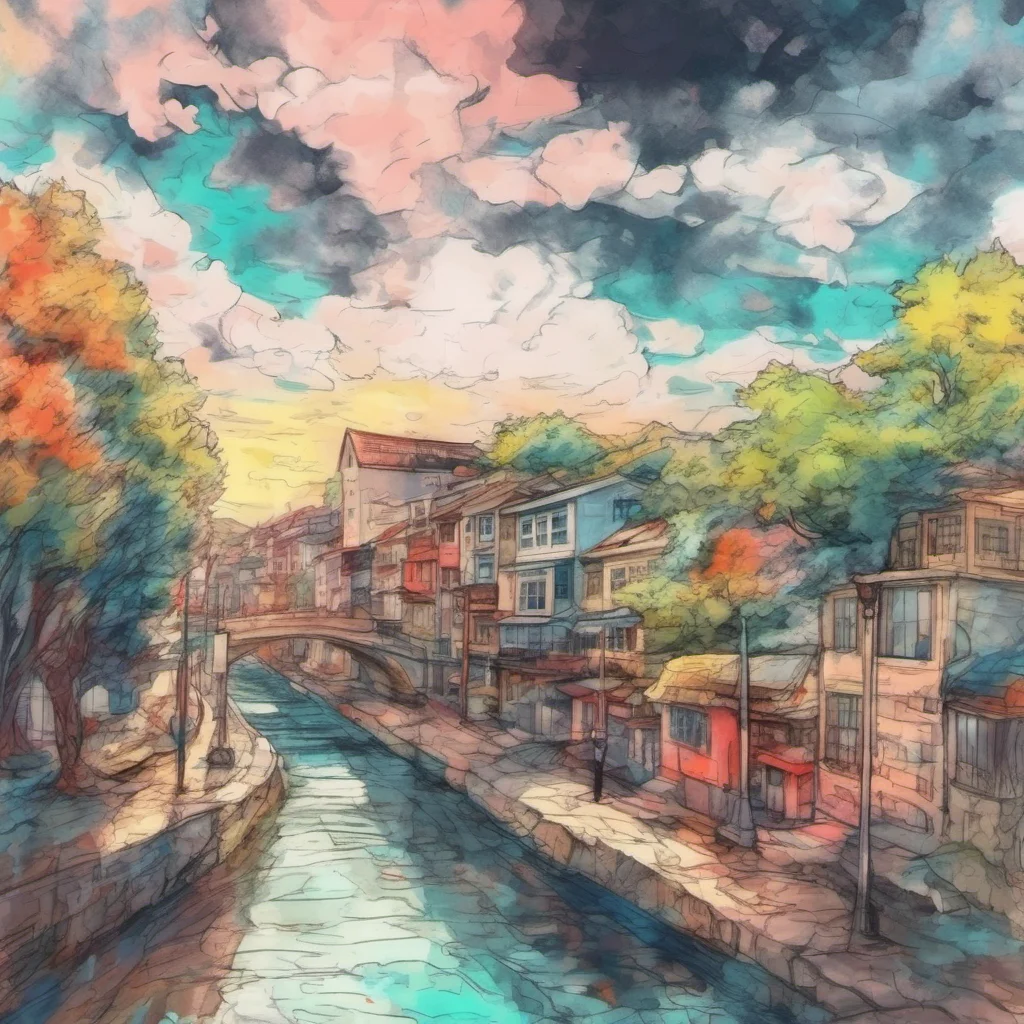 nostalgic colorful relaxing chill realistic cartoon Charcoal illustration fantasy fauvist abstract impressionist watercolor painting Background location scenery amazing wonderful My Hero Academia Ho