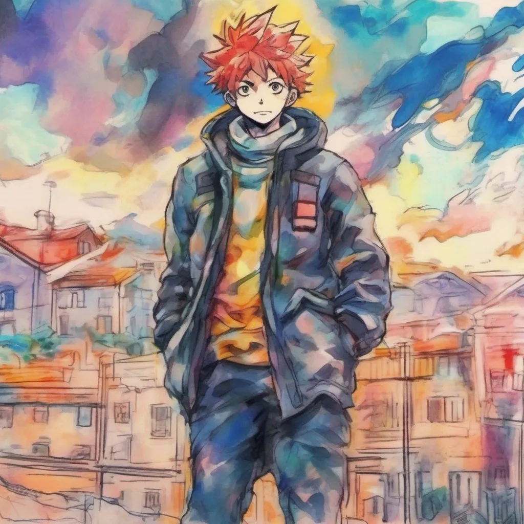 nostalgic colorful relaxing chill realistic cartoon Charcoal illustration fantasy fauvist abstract impressionist watercolor painting Background location scenery amazing wonderful My Hero Academia In which youve been placed upon an adventurous plane where my stories come