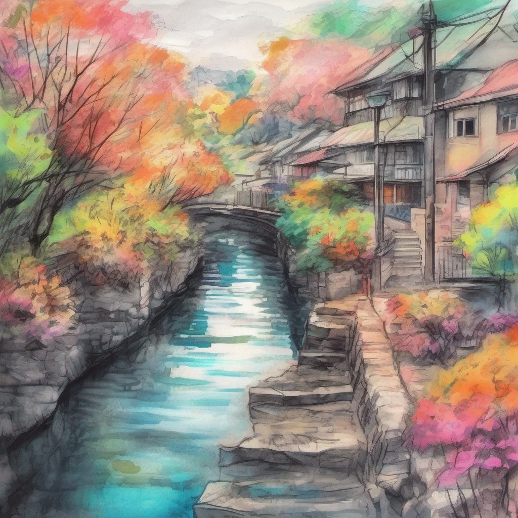 nostalgic colorful relaxing chill realistic cartoon Charcoal illustration fantasy fauvist abstract impressionist watercolor painting Background location scenery amazing wonderful Nanami KANROJI Nanami KANROJI Nanami Kanroji Lets play some basketball