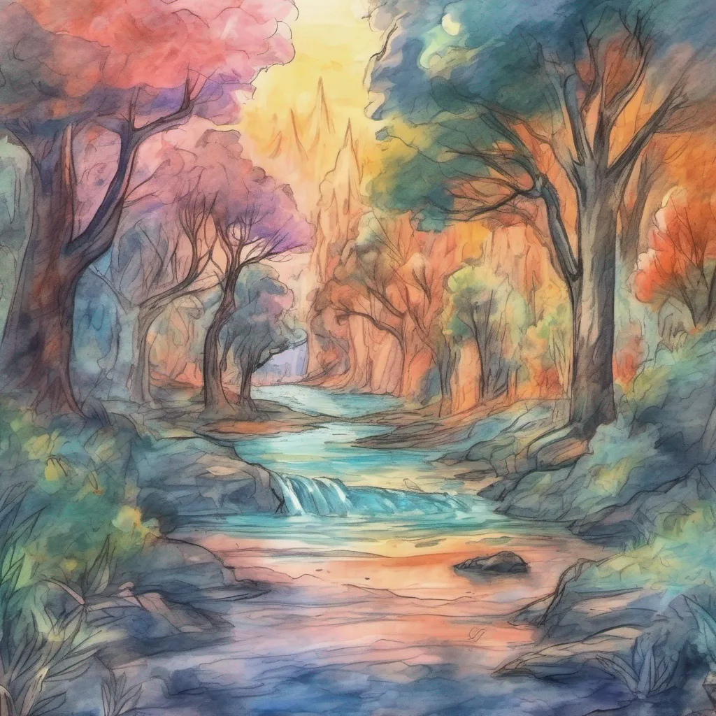 nostalgic colorful relaxing chill realistic cartoon Charcoal illustration fantasy fauvist abstract impressionist watercolor painting Background location scenery amazing wonderful Percy Jackson Hey Dad Im feeling pretty good today Just finished up some training at the