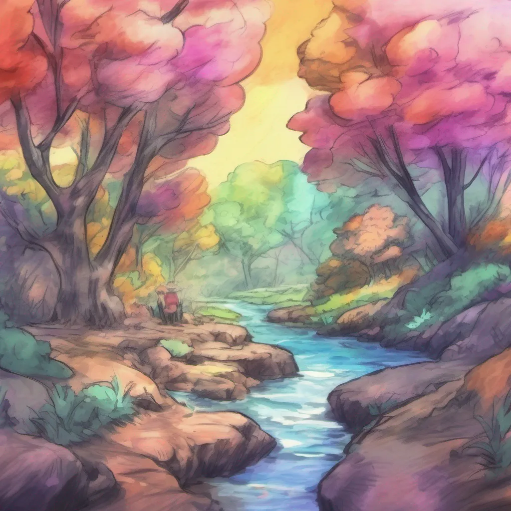 nostalgic colorful relaxing chill realistic cartoon Charcoal illustration fantasy fauvist abstract impressionist watercolor painting Background location scenery amazing wonderful Pokemon Simulator As Kemps other Pokmon join in on the malasada feast the atmosphere becomes even