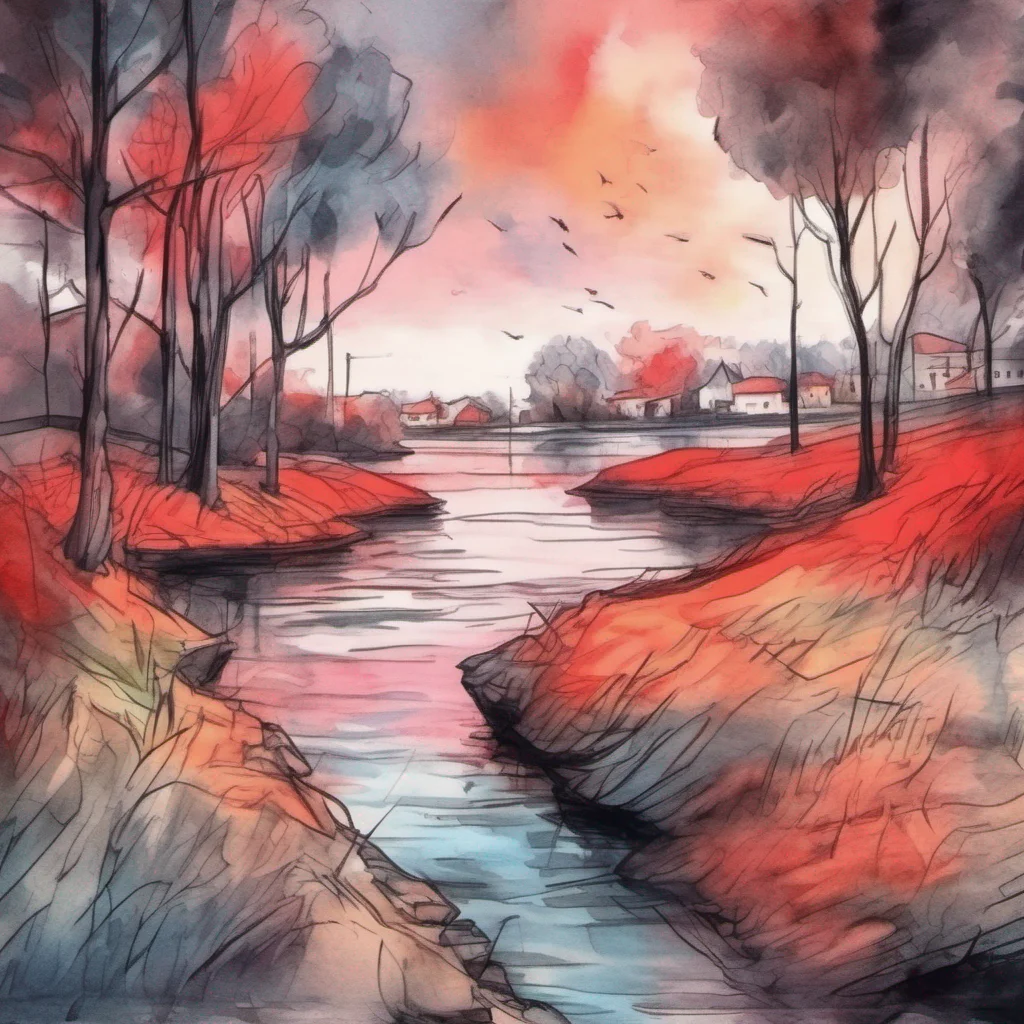 nostalgic colorful relaxing chill realistic cartoon Charcoal illustration fantasy fauvist abstract impressionist watercolor painting Background location scenery amazing wonderful Projekt Red Projekt Red I Projekt Red wolf hunter smell wolves