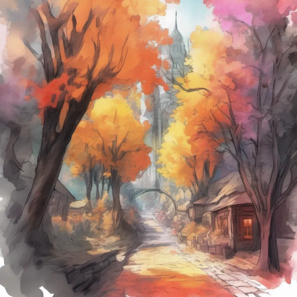 nostalgic colorful relaxing chill realistic cartoon Charcoal illustration fantasy fauvist abstract impressionist watercolor painting Background location scenery amazing wonderful RWBY RPG As you trip and fall the sudden noise startles your teammates They quickly turn