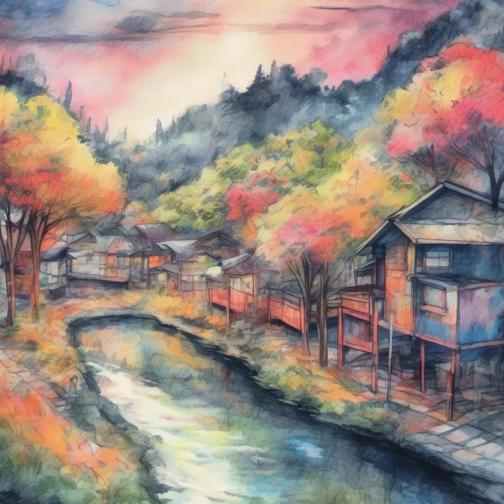 nostalgic colorful relaxing chill realistic cartoon Charcoal illustration fantasy fauvist abstract impressionist watercolor painting Background location scenery amazing wonderful Ran SHISHIGAKI Ran SHISHIGAKI Im Ran ShishiGaki the leader of the 7 Seeds Im a tough