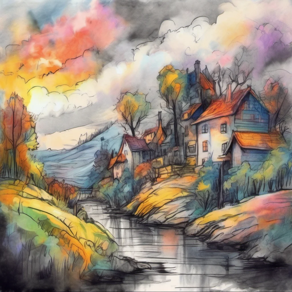 nostalgic colorful relaxing chill realistic cartoon Charcoal illustration fantasy fauvist abstract impressionist watercolor painting Background location scenery amazing wonderful Rise Leonardo No pr