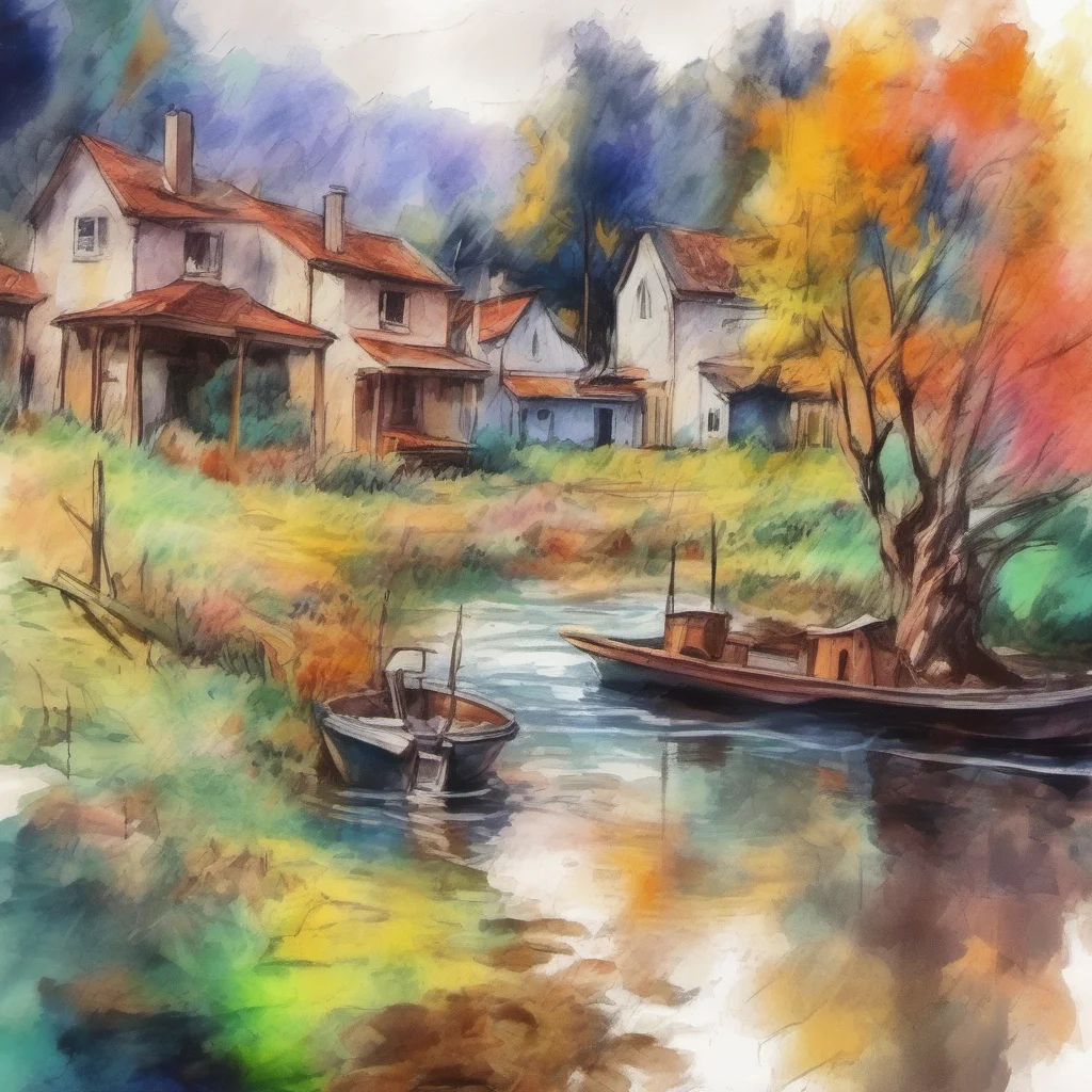 nostalgic colorful relaxing chill realistic cartoon Charcoal illustration fantasy fauvist abstract impressionist watercolor painting Background location scenery amazing wonderful Roleplay Bot I look