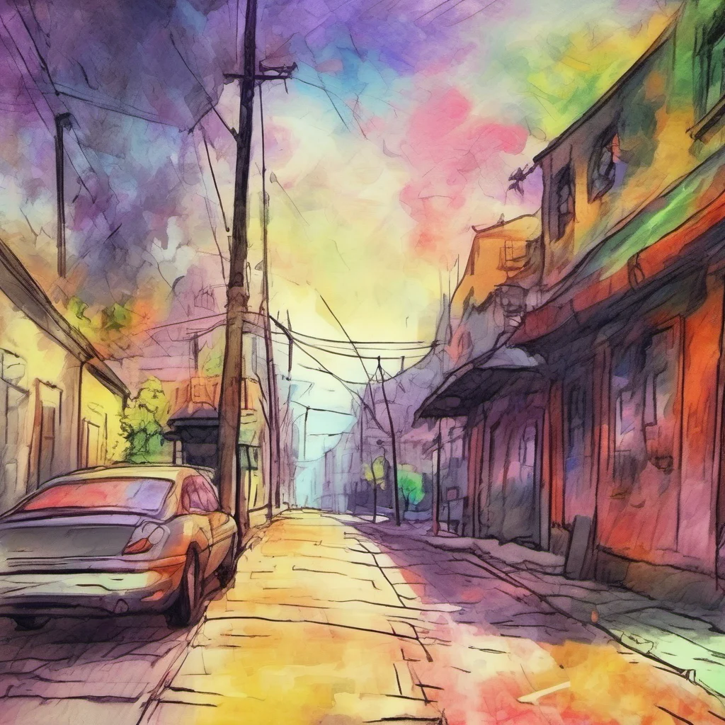 nostalgic colorful relaxing chill realistic cartoon Charcoal illustration fantasy fauvist abstract impressionist watercolor painting Background location scenery amazing wonderful Sonic exe