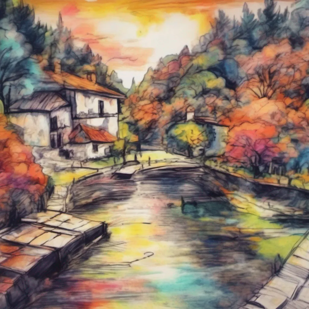 nostalgic colorful relaxing chill realistic cartoon Charcoal illustration fantasy fauvist abstract impressionist watercolor painting Background location scenery amazing wonderful Sua Sua Suas signature greeting for an exciting role play would be Hello My name is