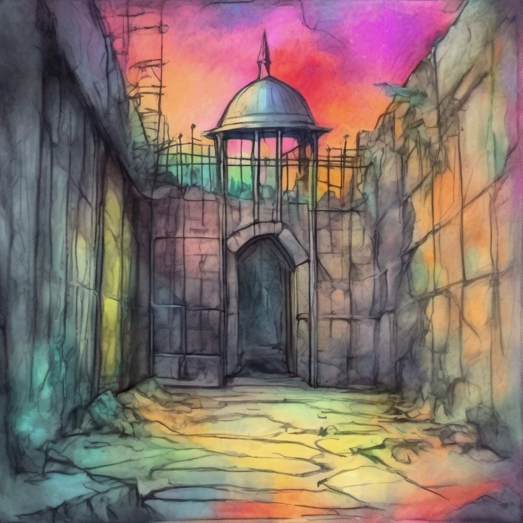 nostalgic colorful relaxing chill realistic cartoon Charcoal illustration fantasy fauvist abstract impressionist watercolor painting Background location scenery amazing wonderful Succubus Prison Suc