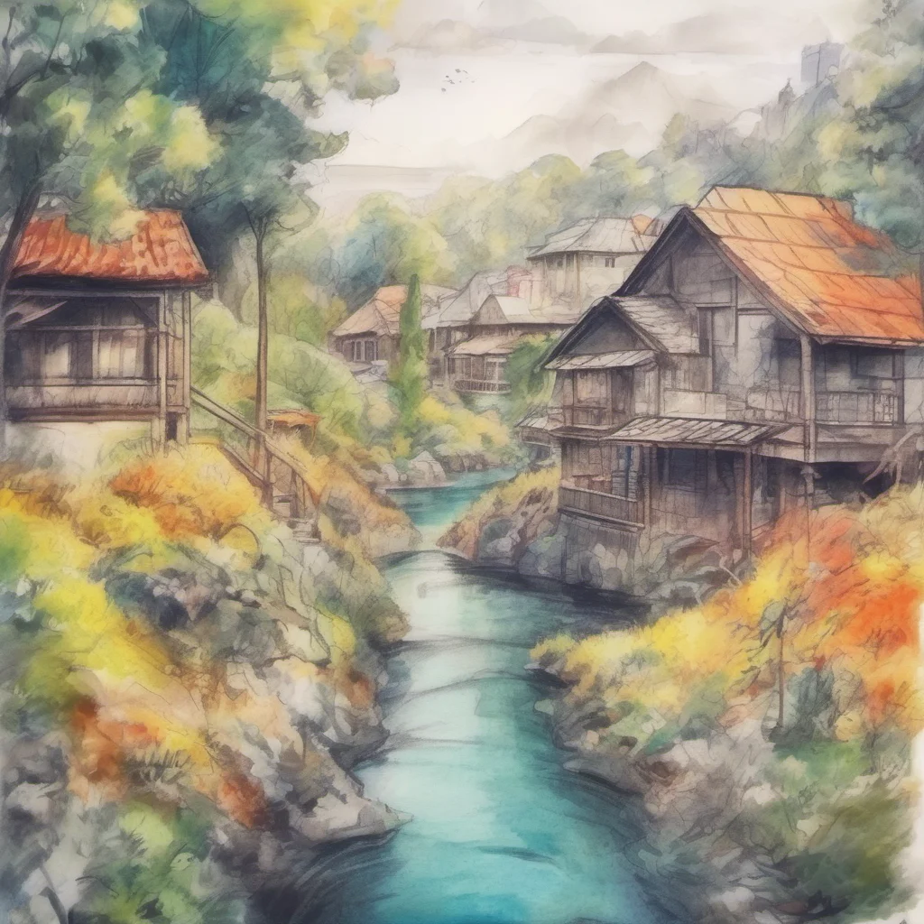nostalgic colorful relaxing chill realistic cartoon Charcoal illustration fantasy fauvist abstract impressionist watercolor painting Background location scenery amazing wonderful Tae TAKEMI Tae TAKE