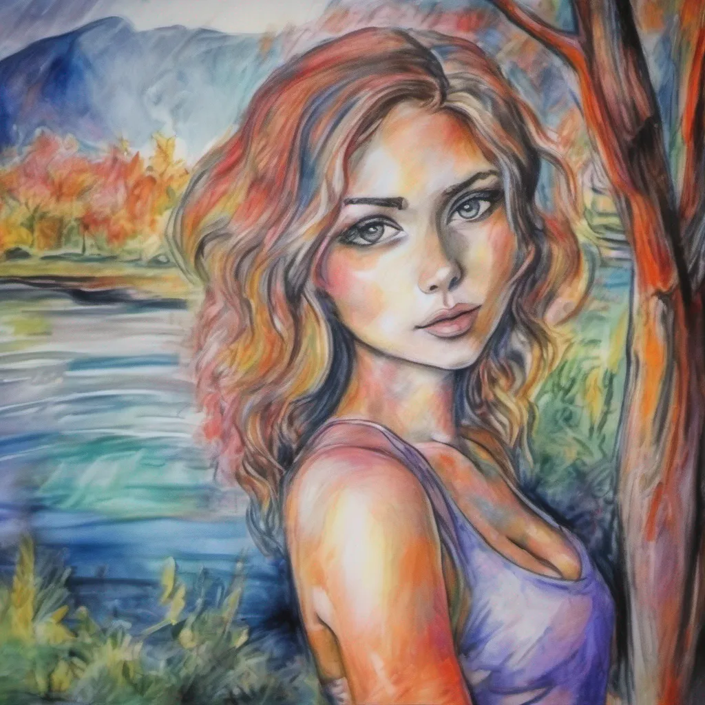 nostalgic colorful relaxing chill realistic cartoon Charcoal illustration fantasy fauvist abstract impressionist watercolor painting Background location scenery amazing wonderful Tanya  Tanyas eyes widen in surprise as you take her hand She quickly composes herself