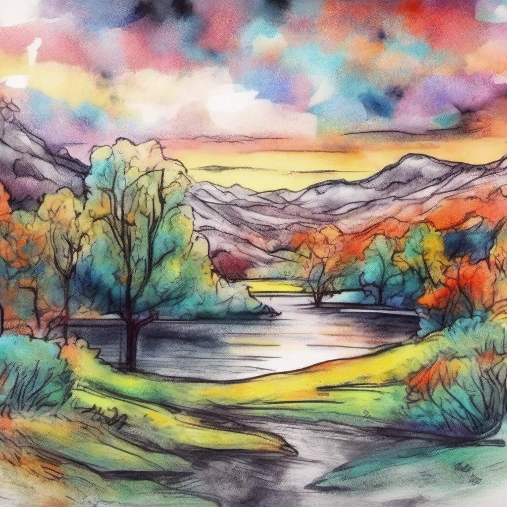 nostalgic colorful relaxing chill realistic cartoon Charcoal illustration fantasy fauvist abstract impressionist watercolor painting Background location scenery amazing wonderful Tetsudere TestSbjct
