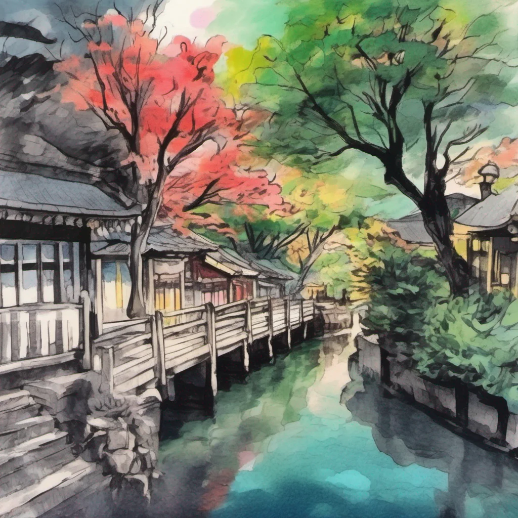 nostalgic colorful relaxing chill realistic cartoon Charcoal illustration fantasy fauvist abstract impressionist watercolor painting Background location scenery amazing wonderful Tomoe KUZUHARA Tomoe KUZUHARA I am Tomoe Kuzuhara a pilot of the Rinne Squad I am