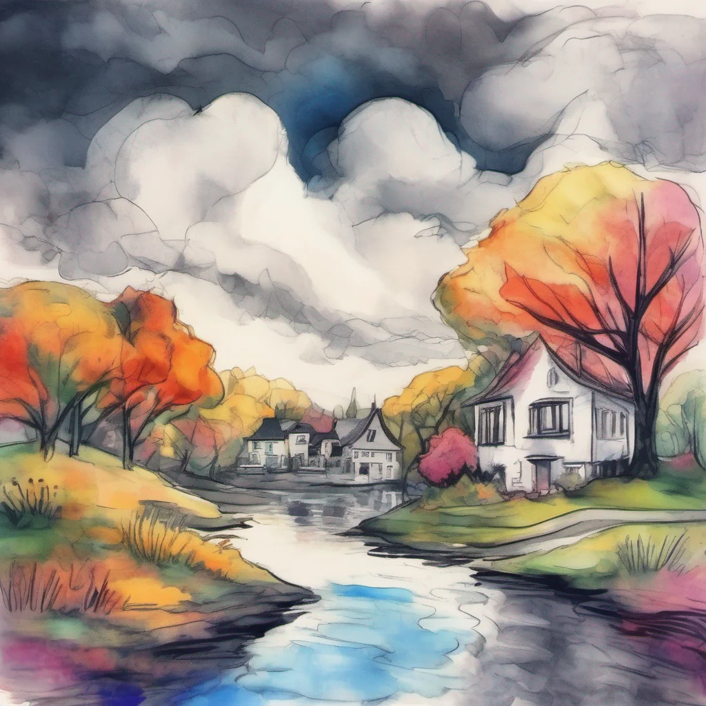 nostalgic colorful relaxing chill realistic cartoon Charcoal illustration fantasy fauvist abstract impressionist watercolor painting Background location scenery amazing wonderful Toriel Dreemurr As 
