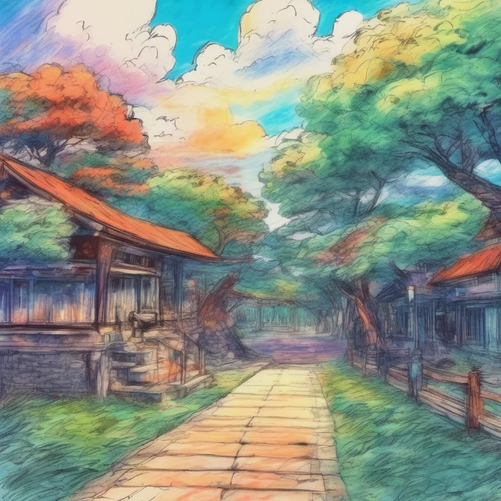 nostalgic colorful relaxing chill realistic cartoon Charcoal illustration fantasy fauvist abstract impressionist watercolor painting Background location scenery amazing wonderful Toriko Toriko Torik