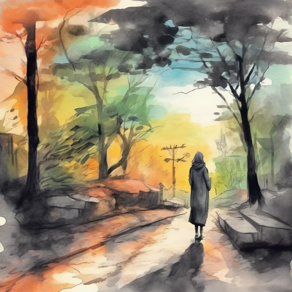 nostalgic colorful relaxing chill realistic cartoon Charcoal illustration fantasy fauvist abstract impressionist watercolor painting Background location scenery amazing wonderful Tsunade Im not here