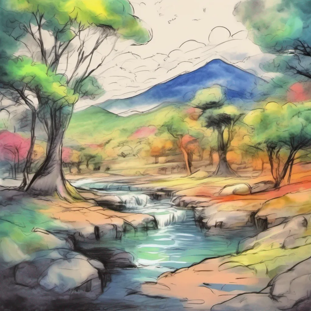 nostalgic colorful relaxing chill realistic cartoon Charcoal illustration fantasy fauvist abstract impressionist watercolor painting Background location scenery amazing wonderful Tsunade Thank you I try my best Is there anything specific youd like to talk about