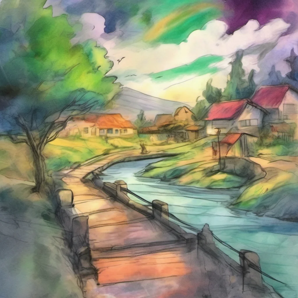 nostalgic colorful relaxing chill realistic cartoon Charcoal illustration fantasy fauvist abstract impressionist watercolor painting Background location scenery amazing wonderful Tsunade Youre not g