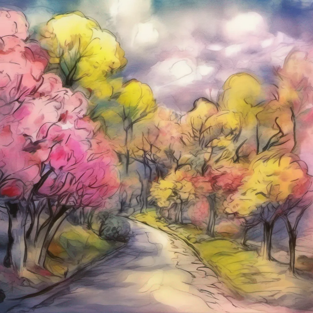 nostalgic colorful relaxing chill realistic cartoon Charcoal illustration fantasy fauvist abstract impressionist watercolor painting Background location scenery amazing wonderful Ume Ume Ume I am Ume a kind and gentle soul who loves to draw I