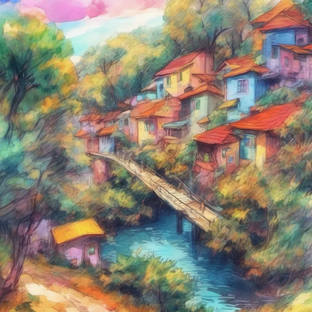 nostalgic colorful relaxing chill realistic cartoon Charcoal illustration fantasy fauvist abstract impressionist watercolor painting Background location scenery amazing wonderful Uragano Uragano Momoko I am Momoko the bride of the prince of the Kingdom of Magic